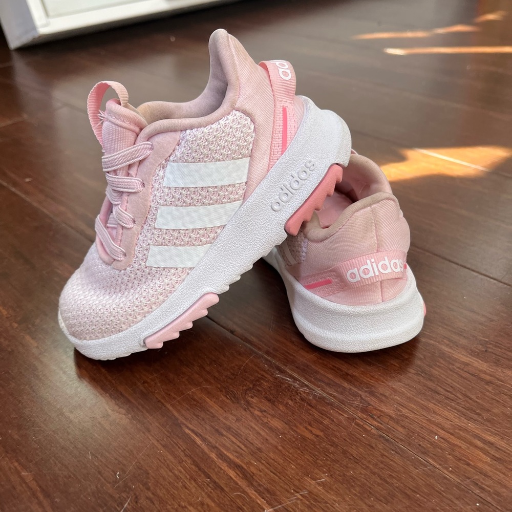 Cute Toddler Adidas Sneakers Size 6
